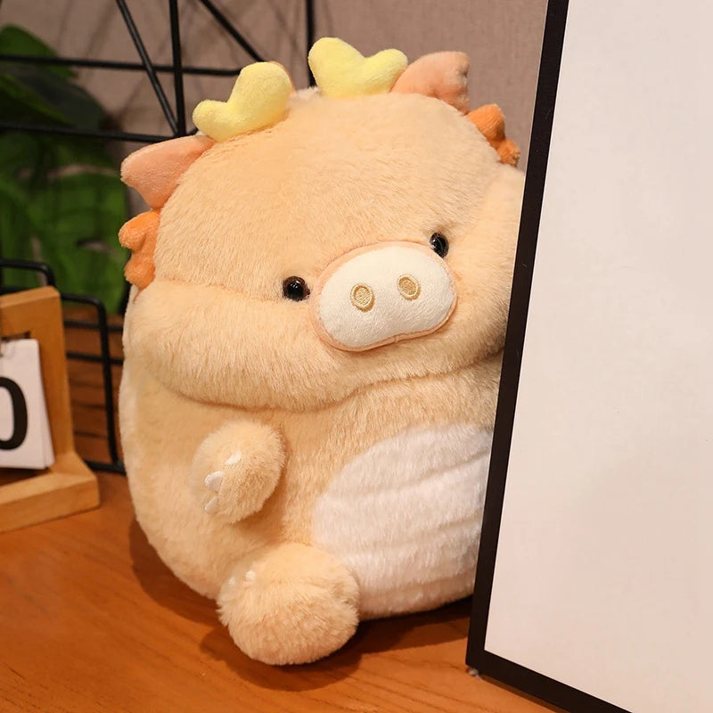 Kawaii Chubby Pastel Dragon Plushie