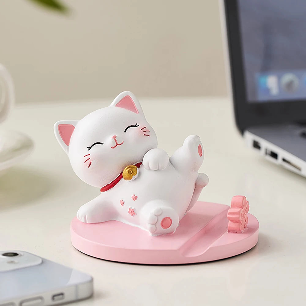 Sakura Cat Phone Stand