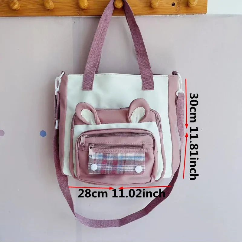 Kawaii Bunny Ears Tote Shoulder Bag