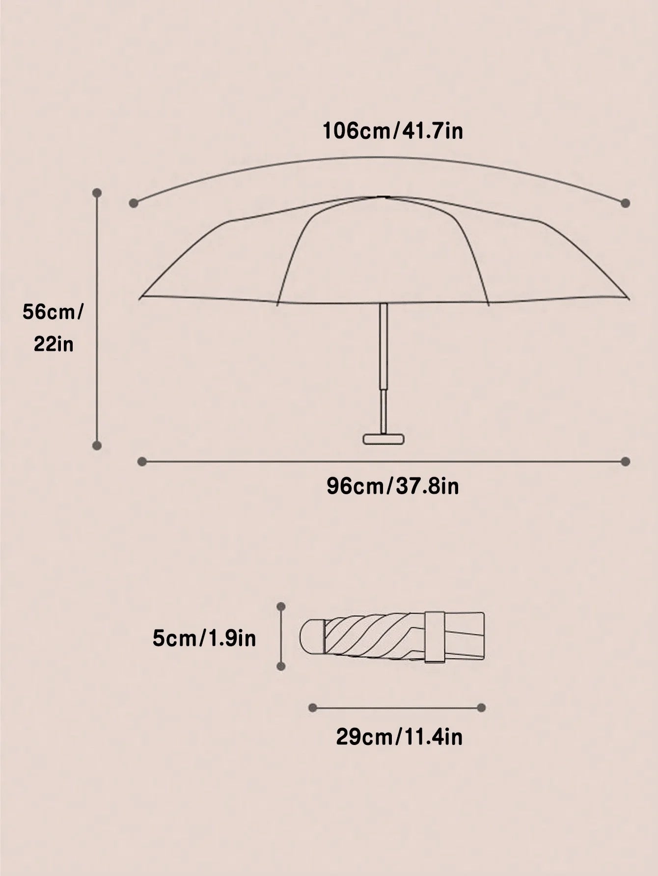 Cute Strawberry Children's Umbrella