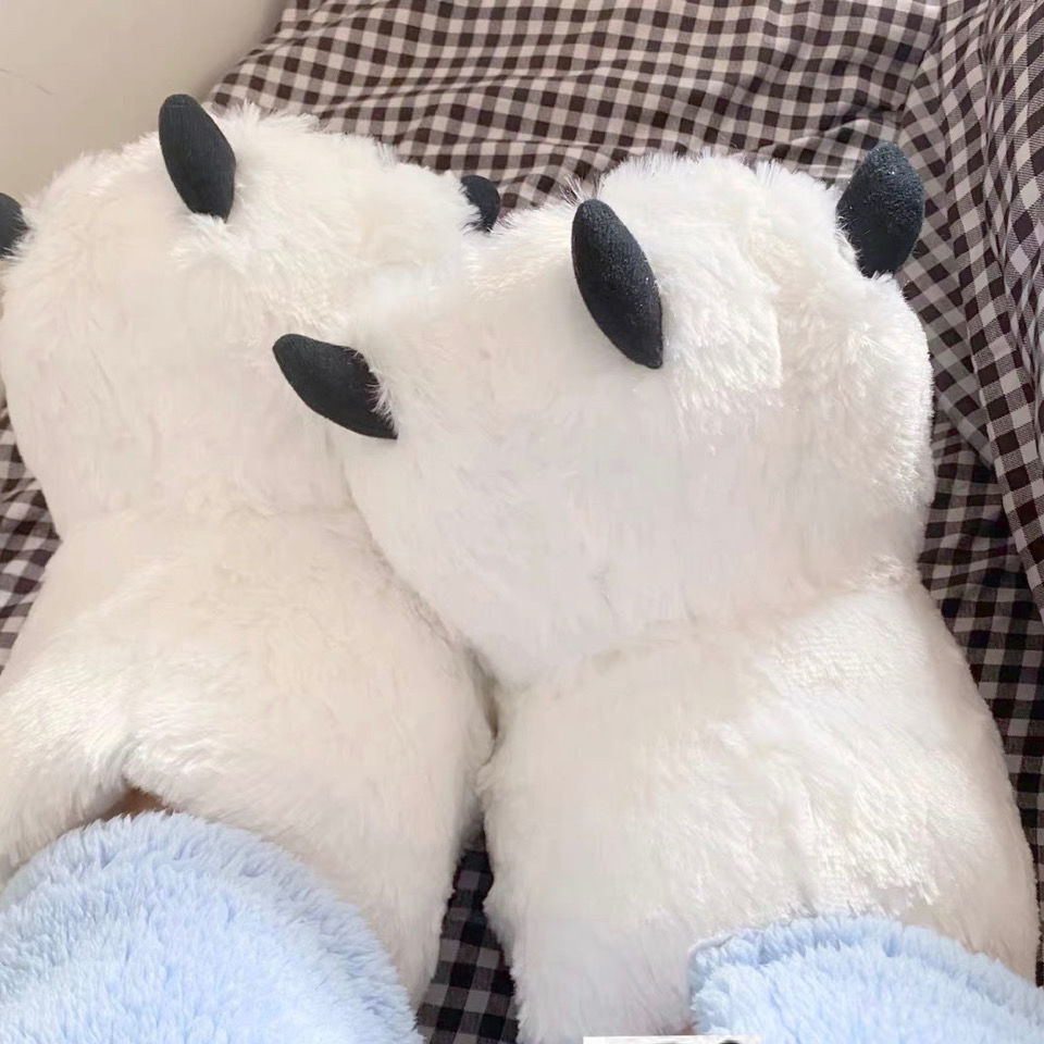 Kawaii Bear Feet Indoor Boots