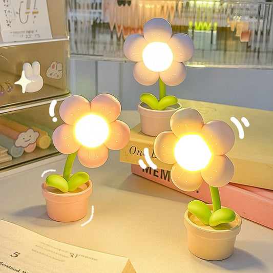 Cute Bubbly Flower Night Lights