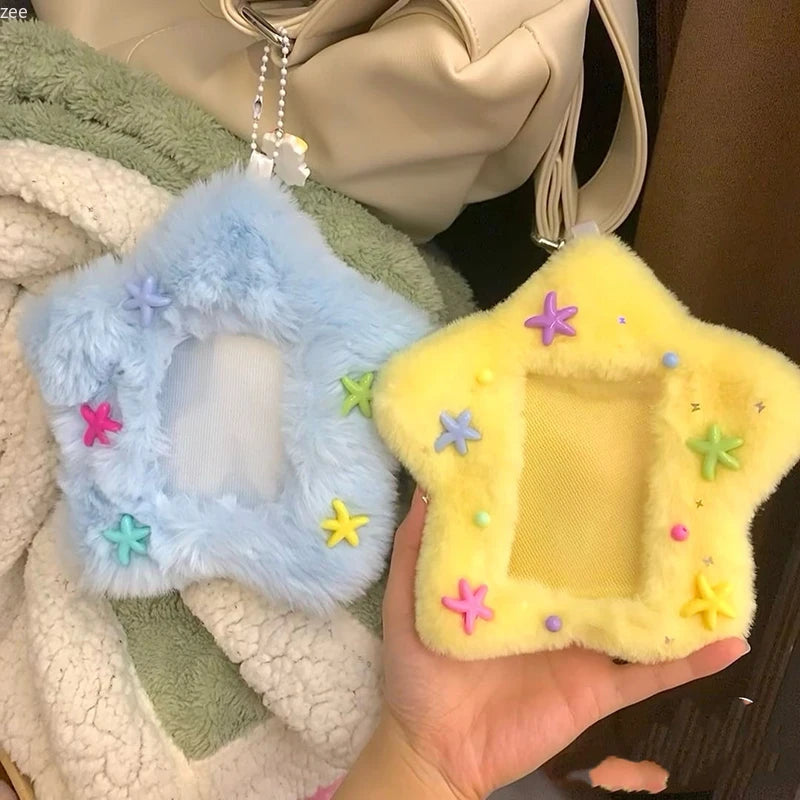 Plush Star Kpop Photo Card Sleeve