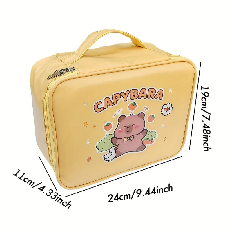 Kawaii Capybara Stationery Gift Set Dimensions