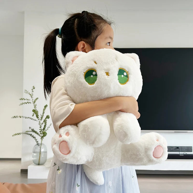 Green Eyed Cat Plushie