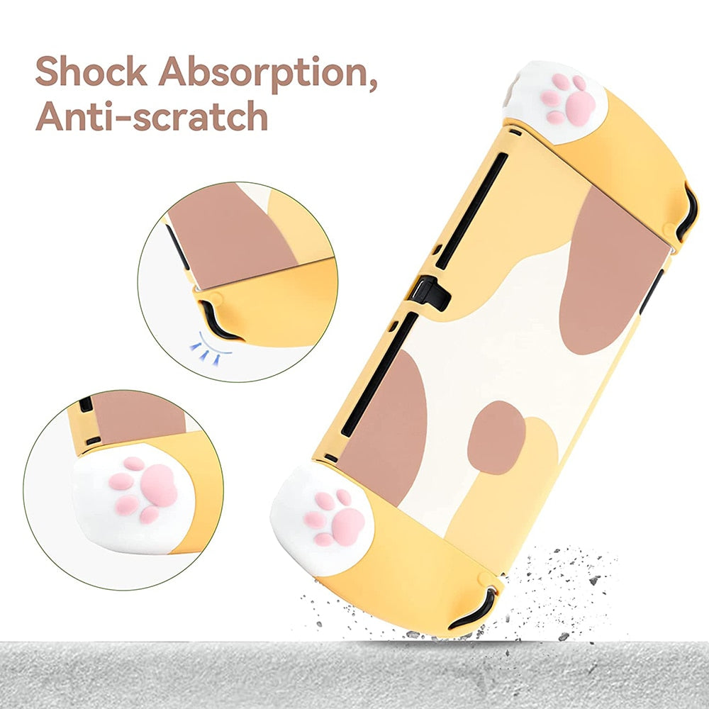Kawaii Cat Paw Nintendo Switch Case