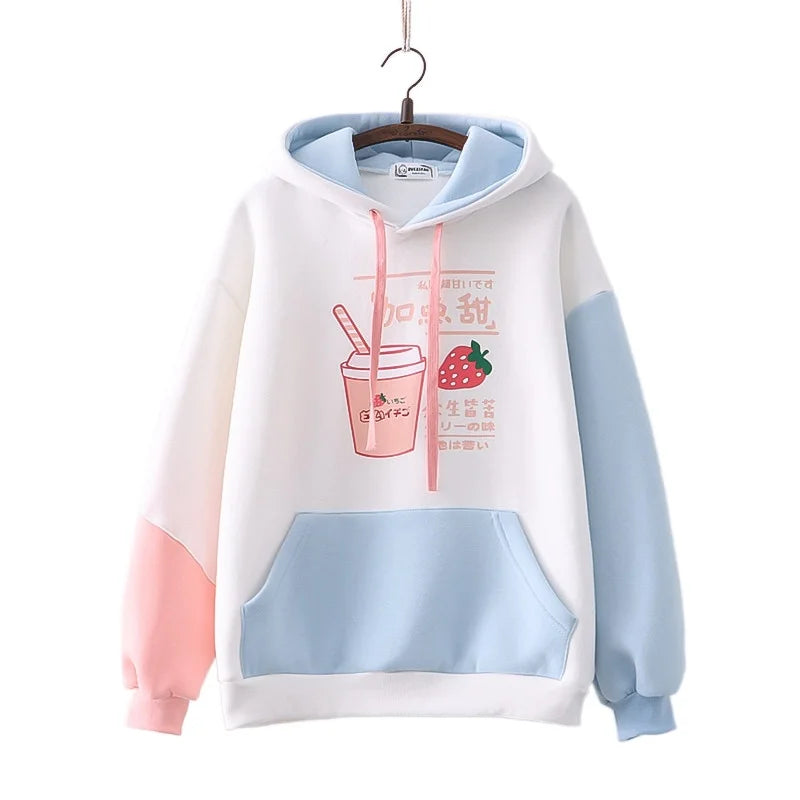 Milk on sale print hoodie