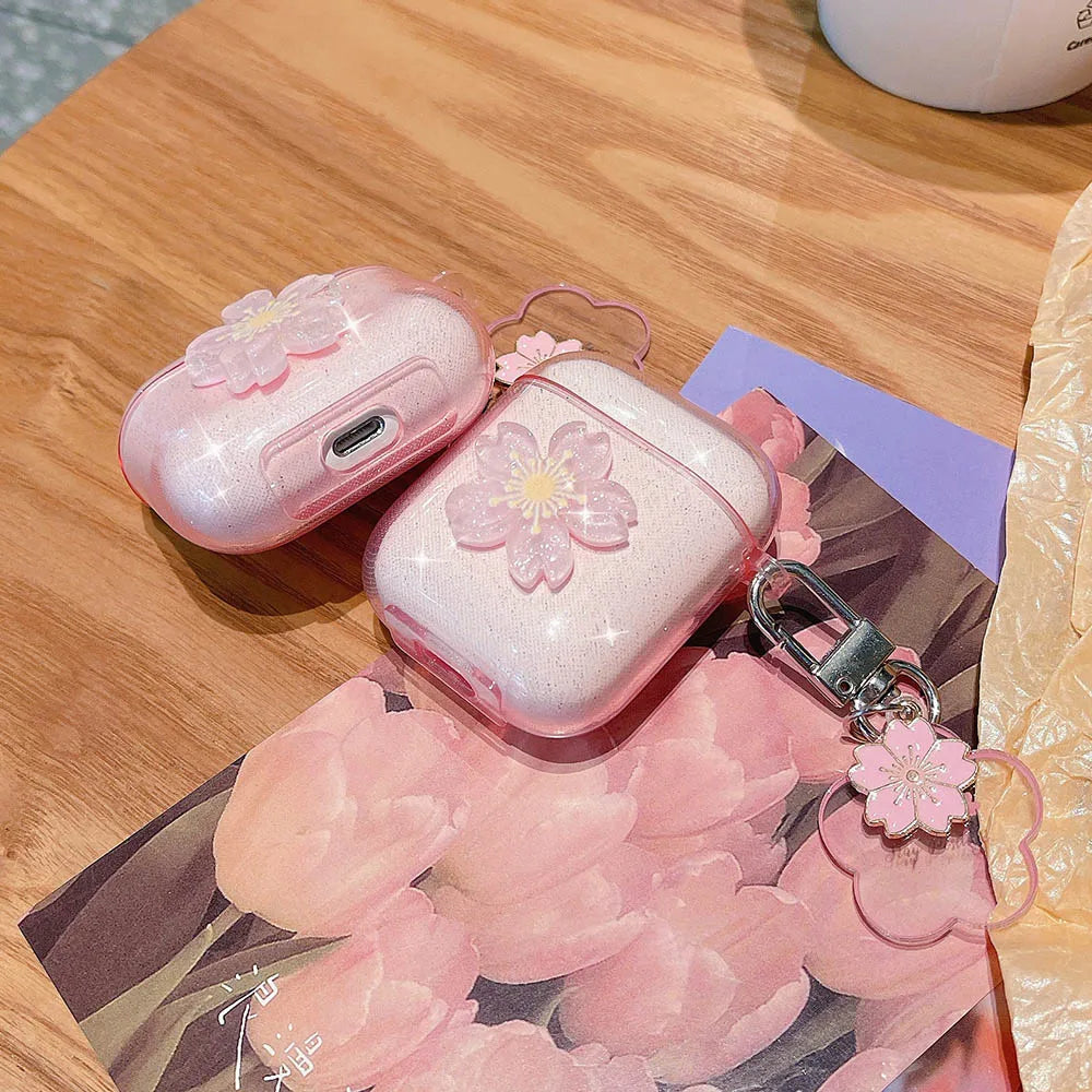 Kawaii Sakura AirPods Case