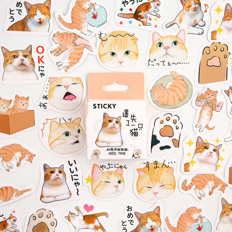 Kawaii 46Pcs/box Diary Stickers