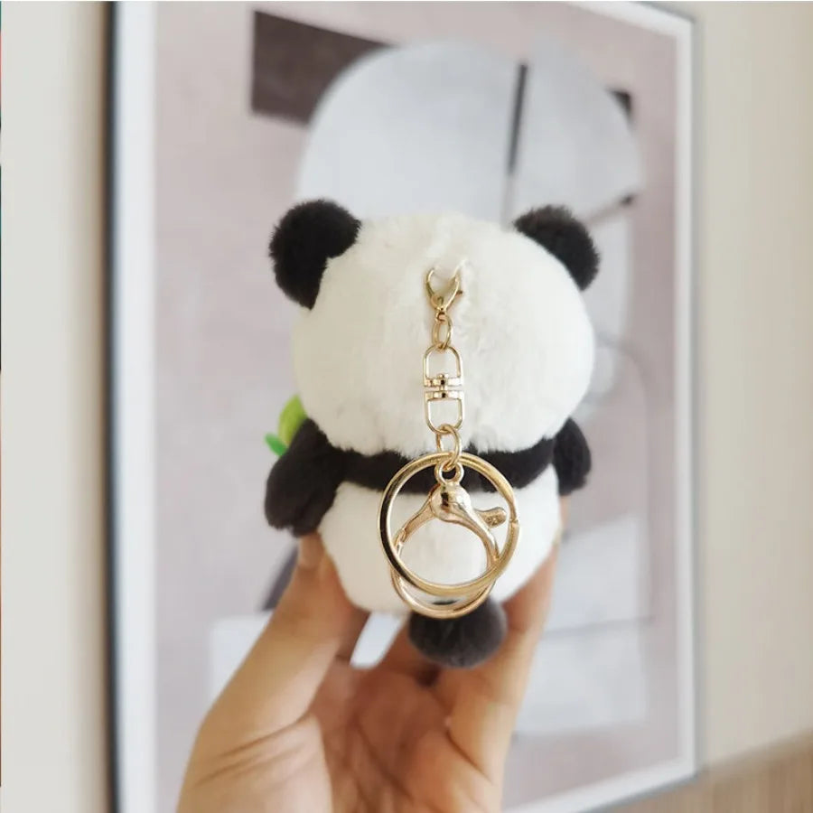 Panda Plushie Keychain