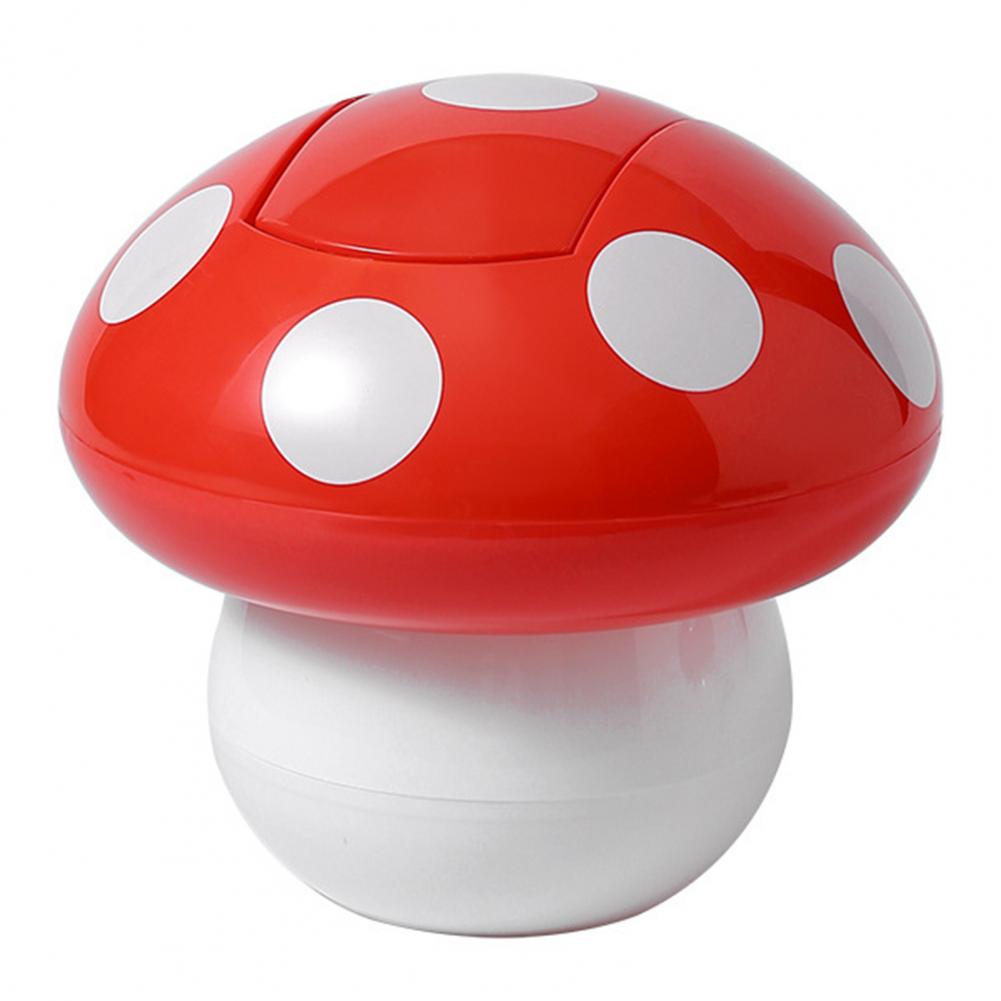 Kawaii Mushroom Desktop Trash Can