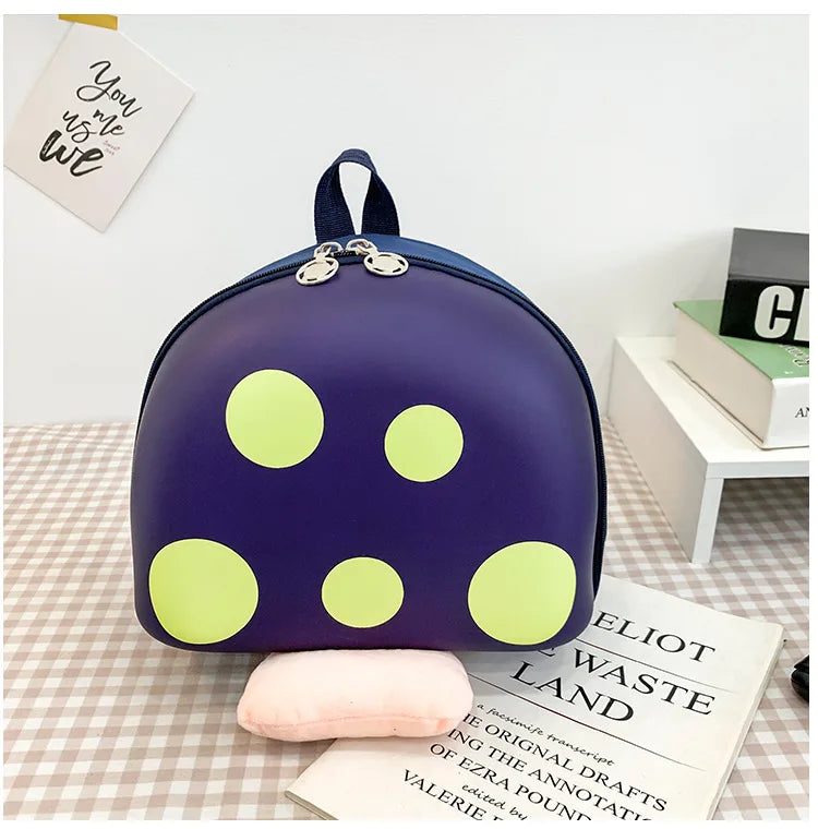 Kawaii Small Children's Mushroom Backpack