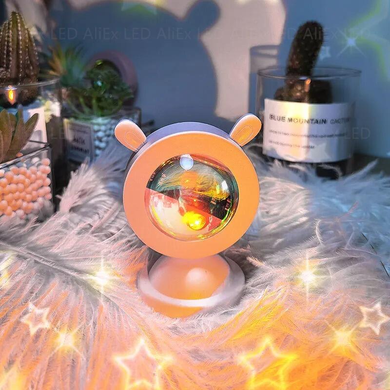 Kawaii Portable Mini Sunset Lamp