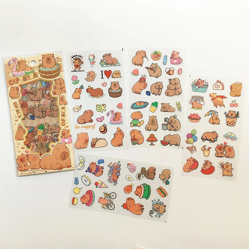 Cute Capybara Stickers