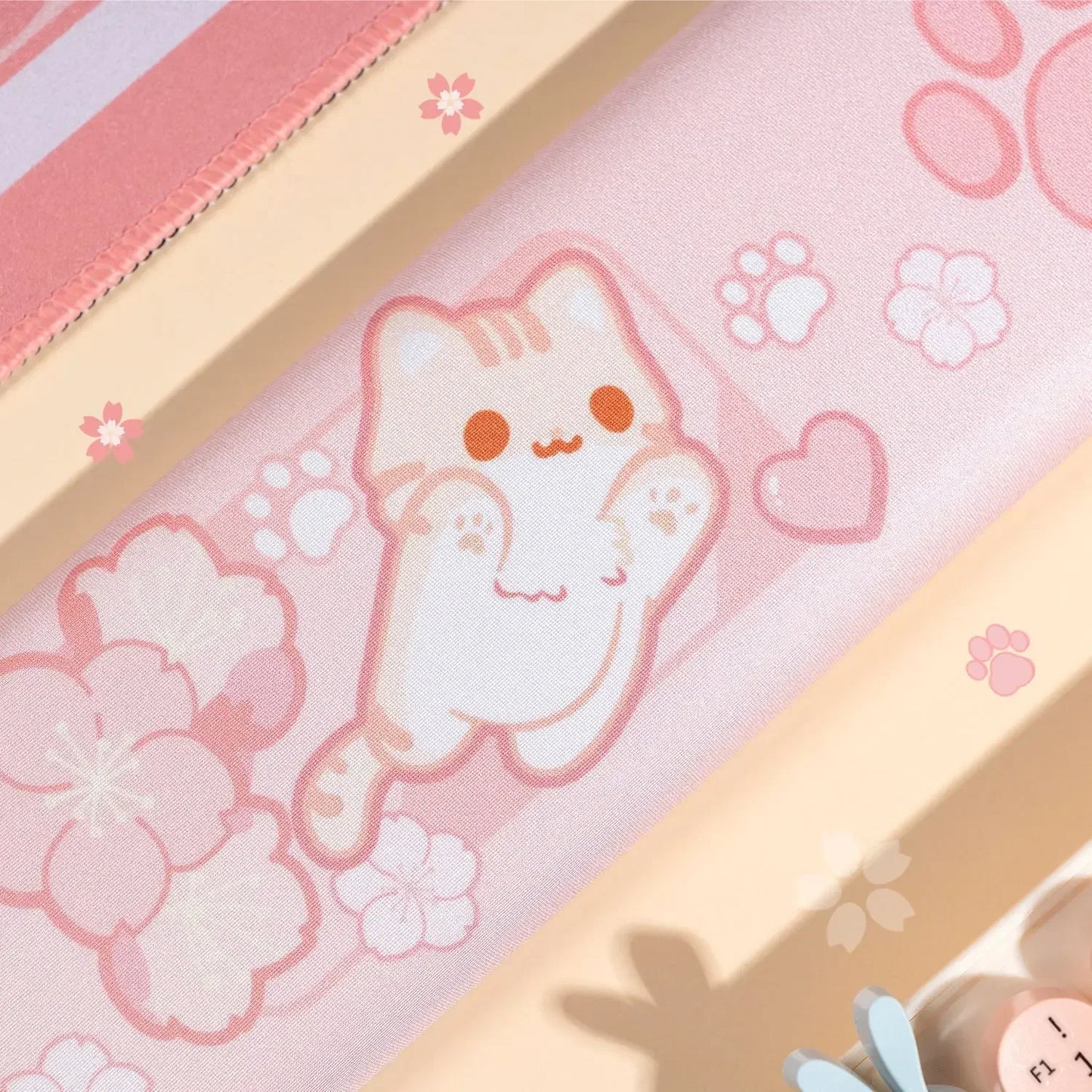 Sakura Cat Wrist Rest