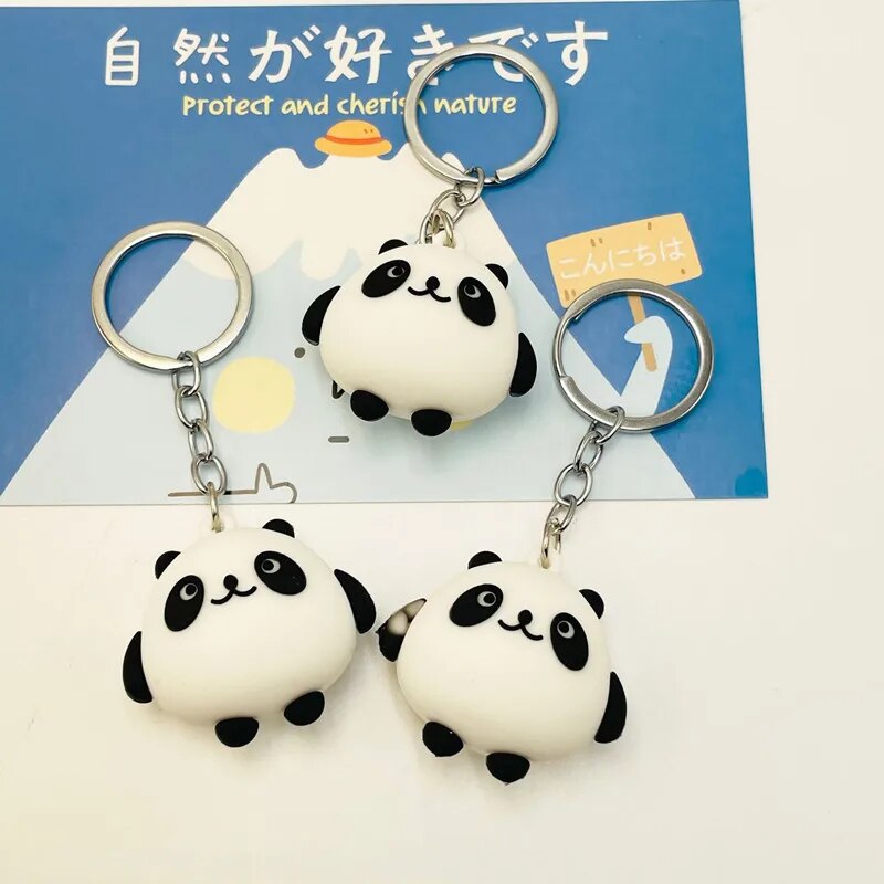 Panda Pendant Keychains