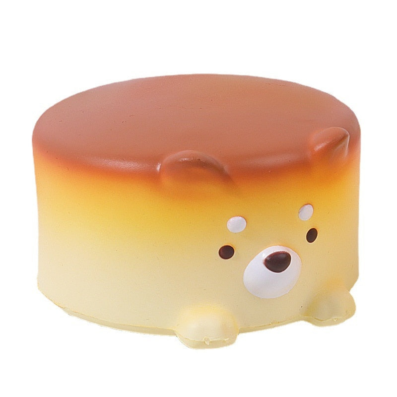 Kawaii Cheesecake Puppy Squish Toy