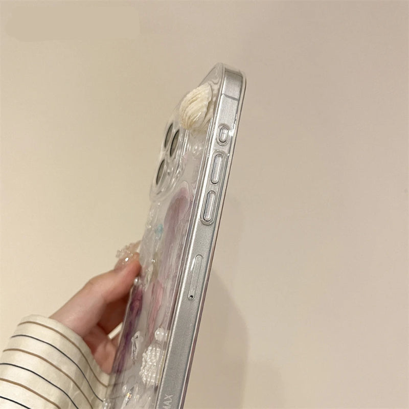 Cute Ocean Clear iPhone Case
