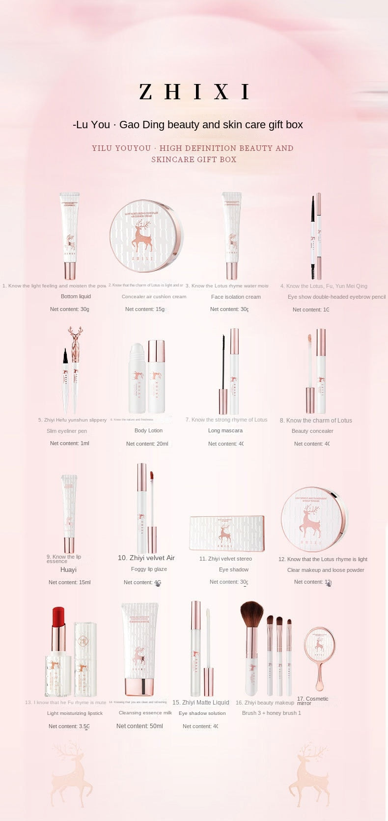 Kawaii Makeup Set