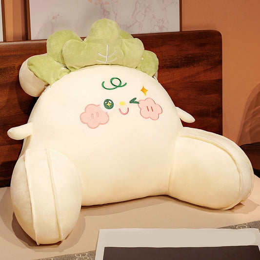 Kawaii Cabbage Reading Pillow