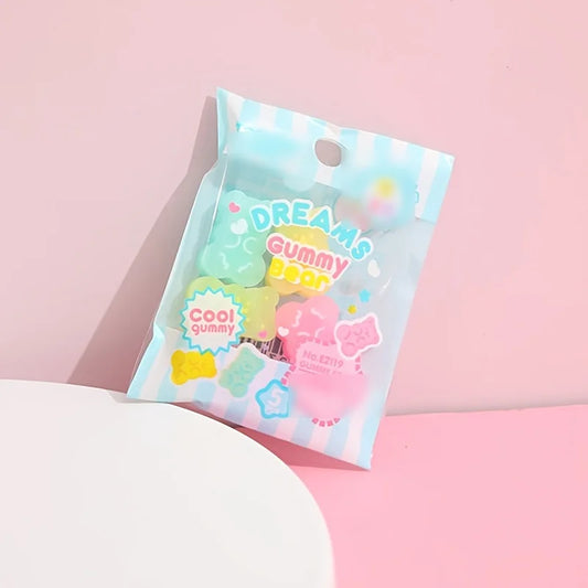 Kawaii Gummy Bear Erasers