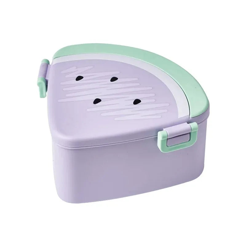 watermelon design bento box on a white background