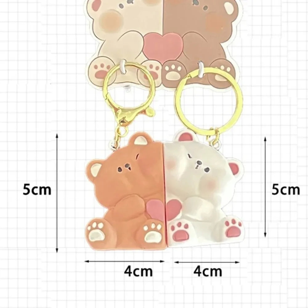 Bestie Bears Magentic Keychains