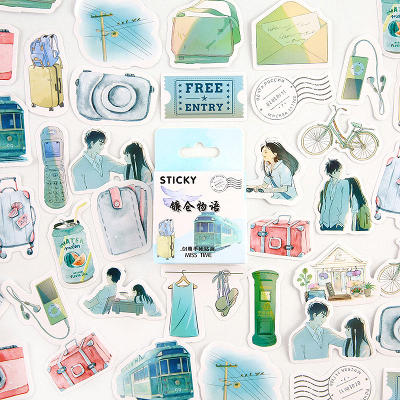 Kawaii 46Pcs/box Diary Stickers