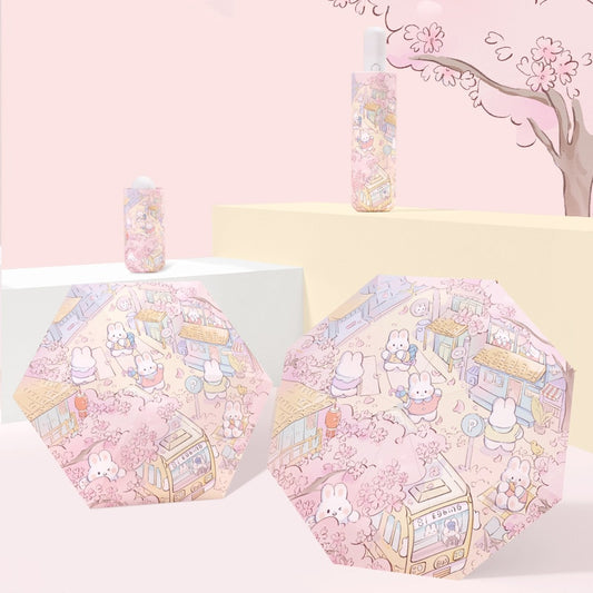 Sakura Town Bunny Umbrella