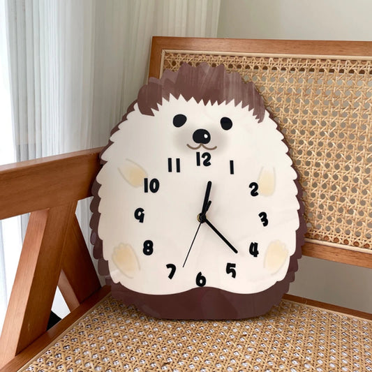 Cute Hedgehog Wall Clock