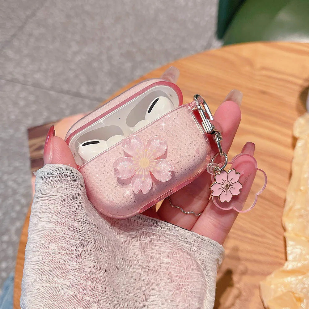 Kawaii Sakura AirPods Case