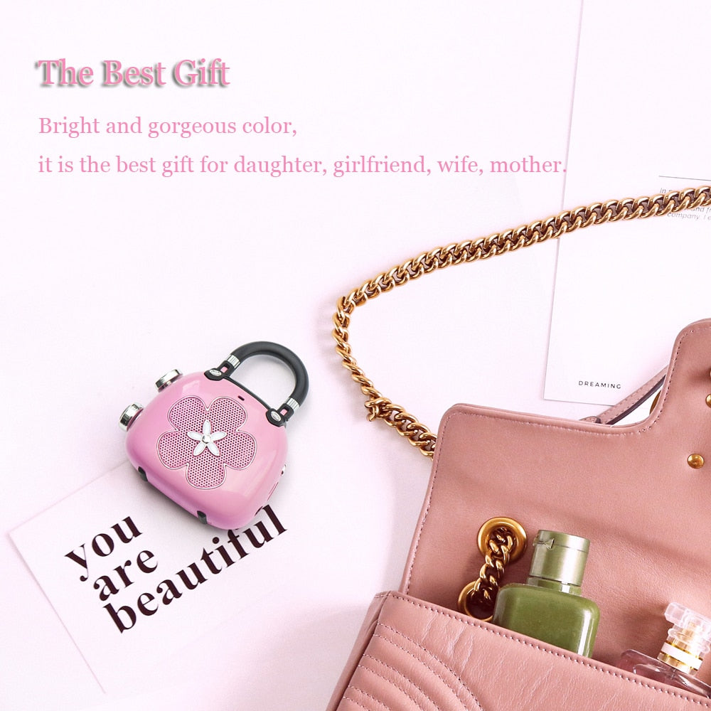 Kawaii Sakura Mini Bluetooth Speaker in Pink