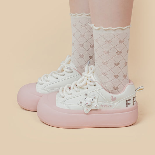 Kawaii Star Bear Chunky Sneakers