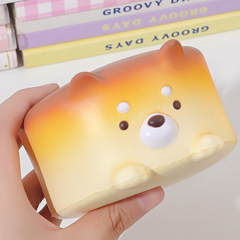 Kawaii Cheesecake Puppy Squish Toy