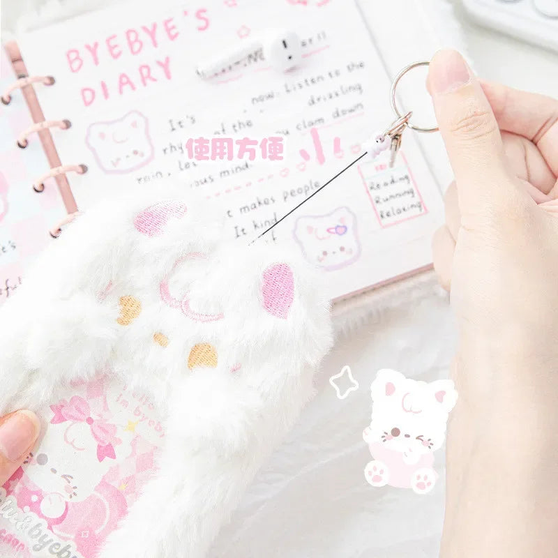 Puppy & Kitty Plush Photo Card Holders