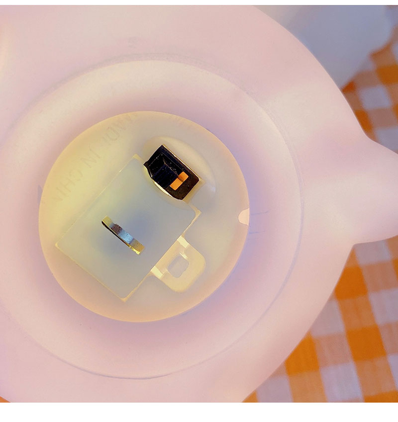 Kawaii Happy Bunny Night Light Bottom View