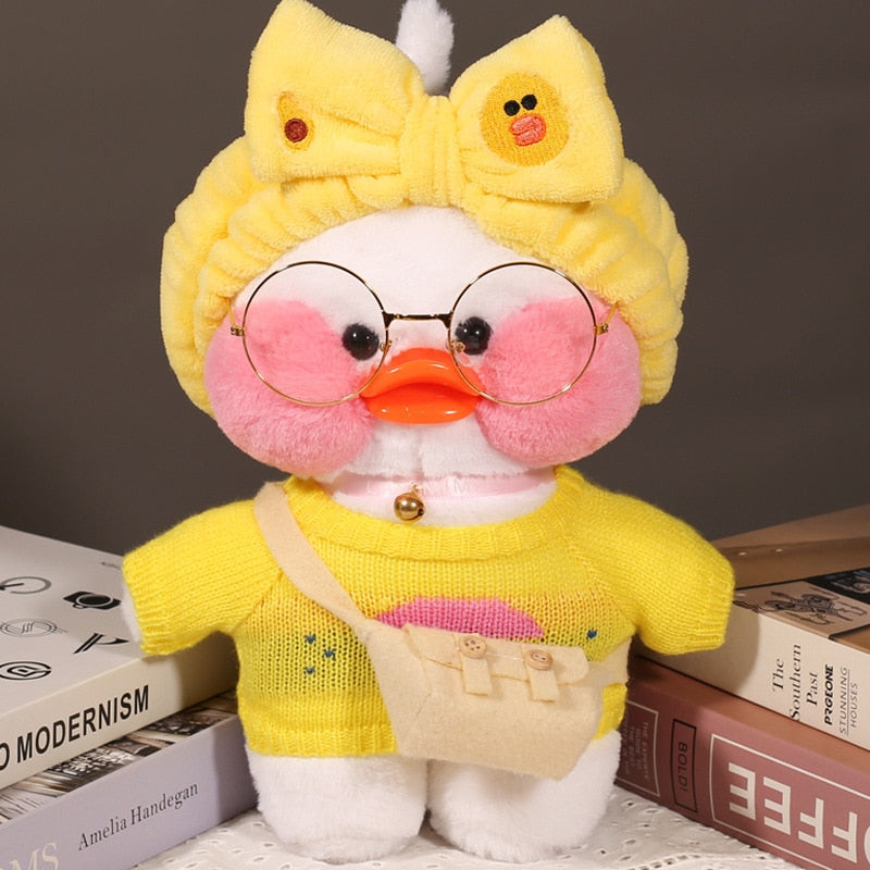 Kawaii Sassy Duck Plushies in Yellow