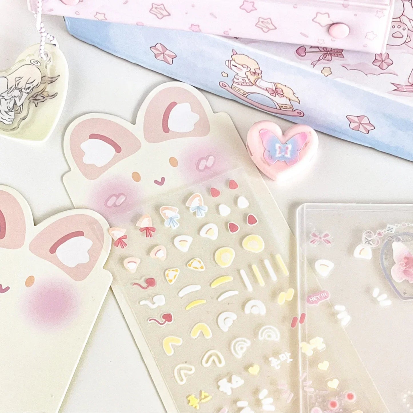 Kawaii Bunny Photo Card Stickers