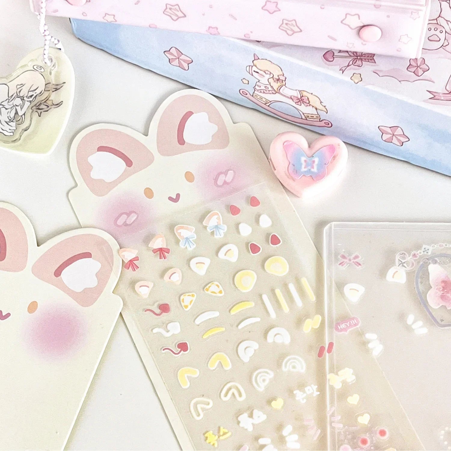 Kawaii Bunny Photo Card Stickers