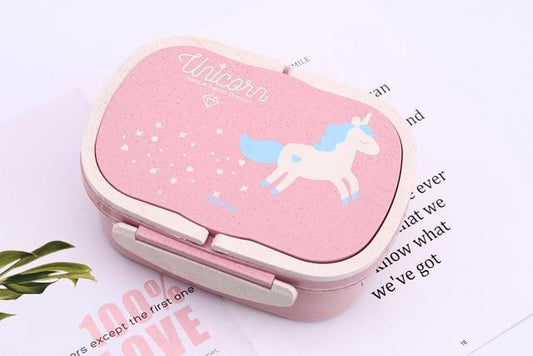 Kawaii Unicorn Bento Box in Pink