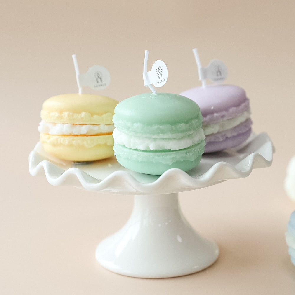 Kawaii Macaron Scented Candles