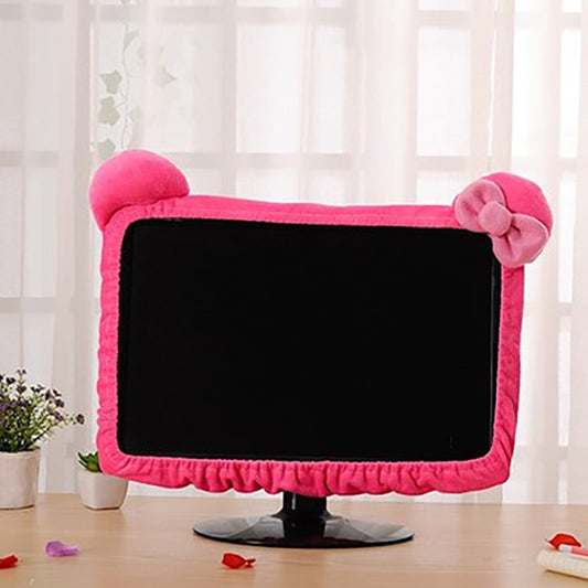 Kawaii Hot Pink Computer Screen Cover