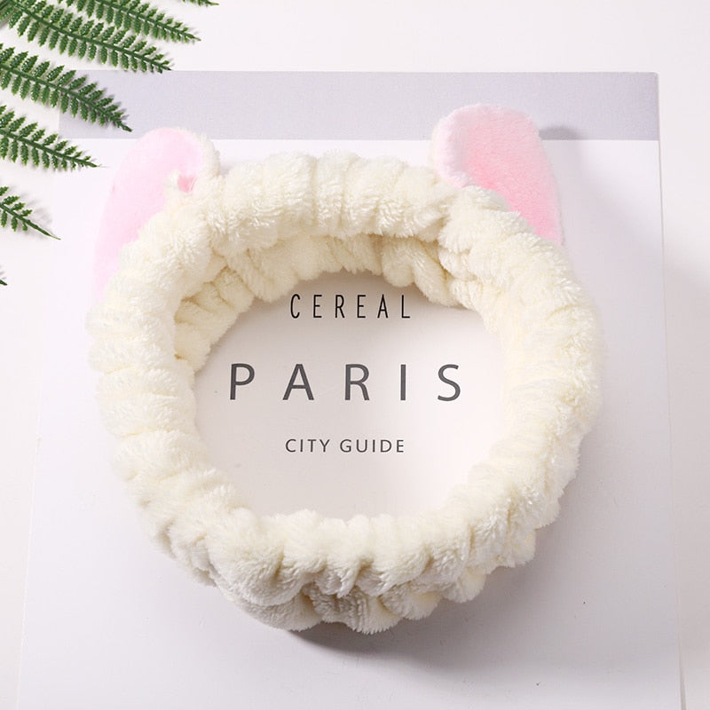 Kawaii Cream Soft Cat Headband