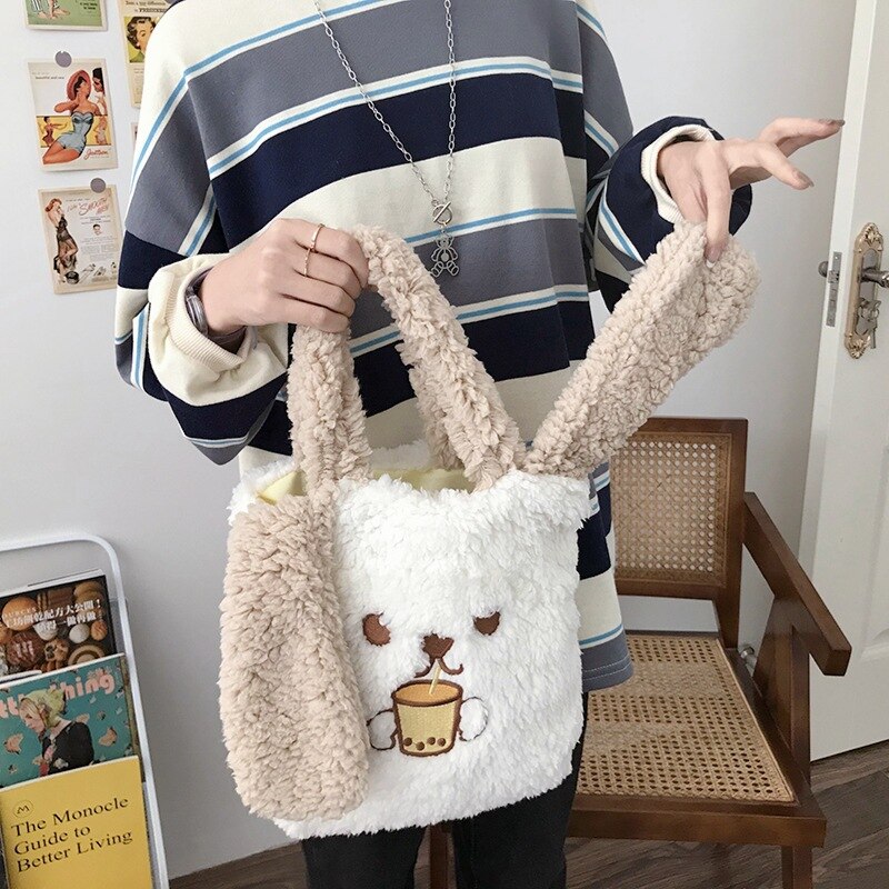 Kawaii Boba Puppy Bag