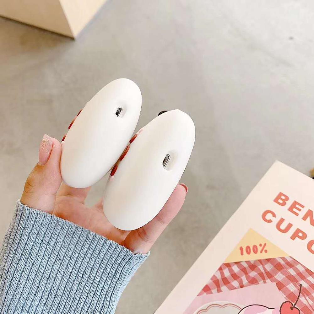 Bottom of Steamed Buns Airpods Cases