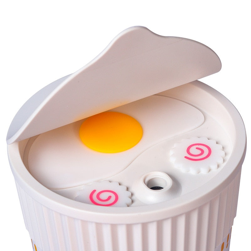 Top View of Kawaii Cup of Noodles Humidifier