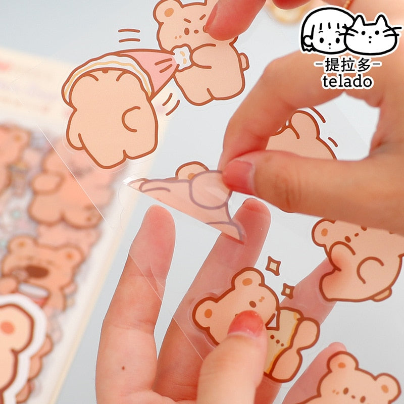 Kawaii Bear Stickers