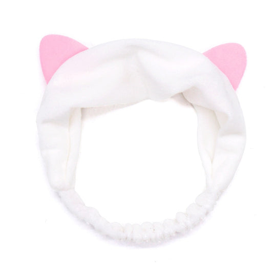 Kawaii White Cat Headbands