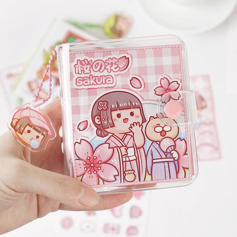 Kawaii Sakura Binder Notebook