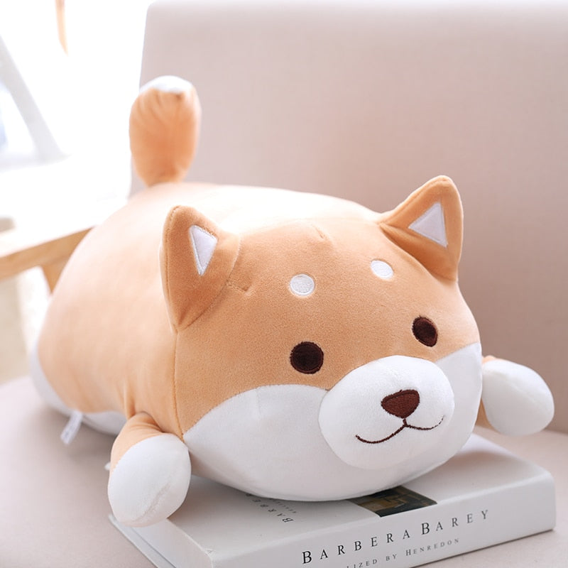 Kawaii Shiba Inu Plushies With Eyes Open